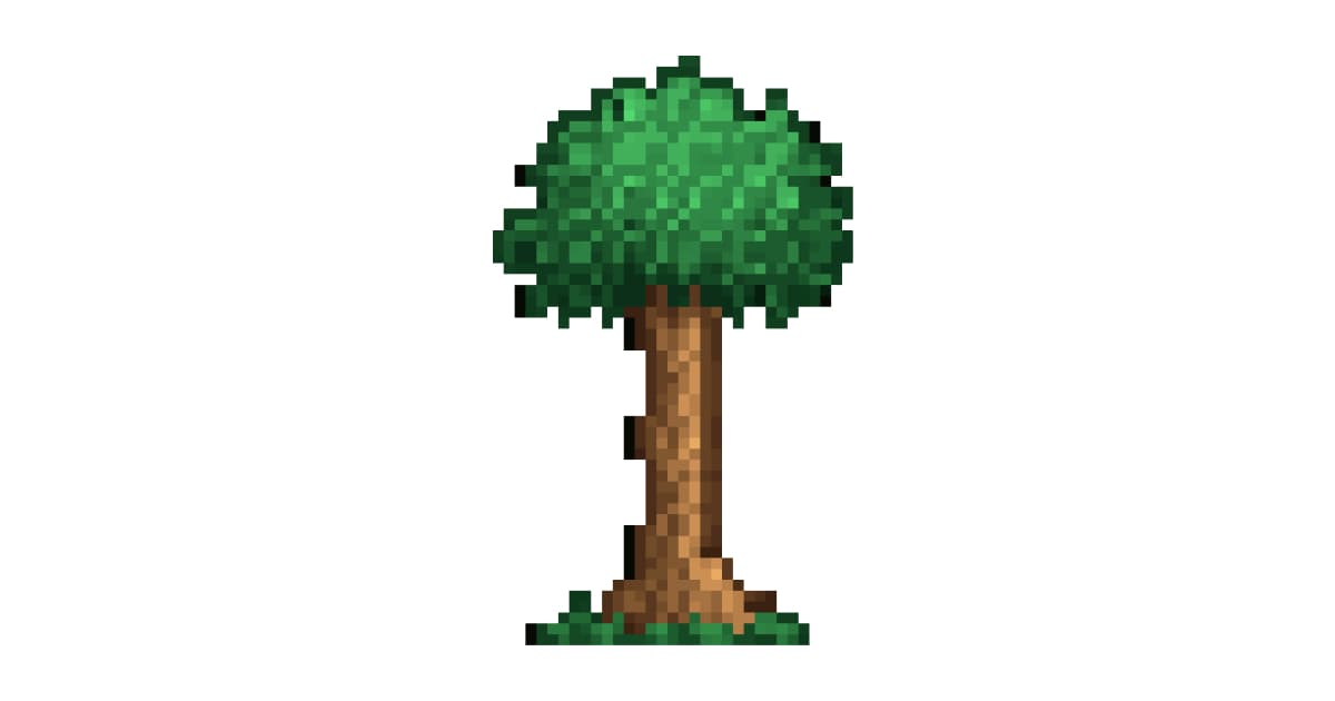 Terraria-style pixel art sprites generated with AI