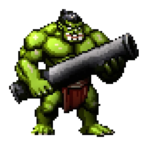 Sprite-AI — 8-frame walk cycle, lit