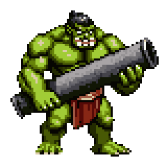 An animated GIF of an ogre walk cycle, the converter's input