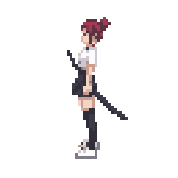 The same walk cycle as an animated GIF at 12 FPS, exactly as the converter exports it
