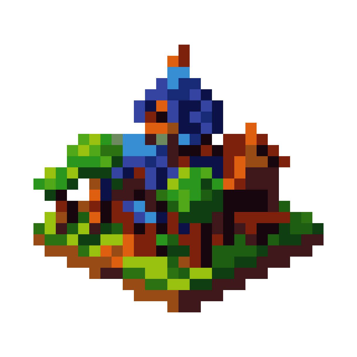 top down modern pixel city sprite pixel art