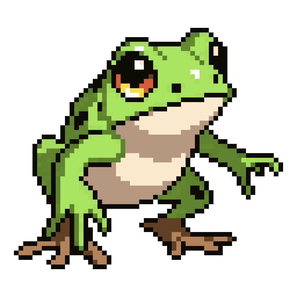 Use this as the master pixel art