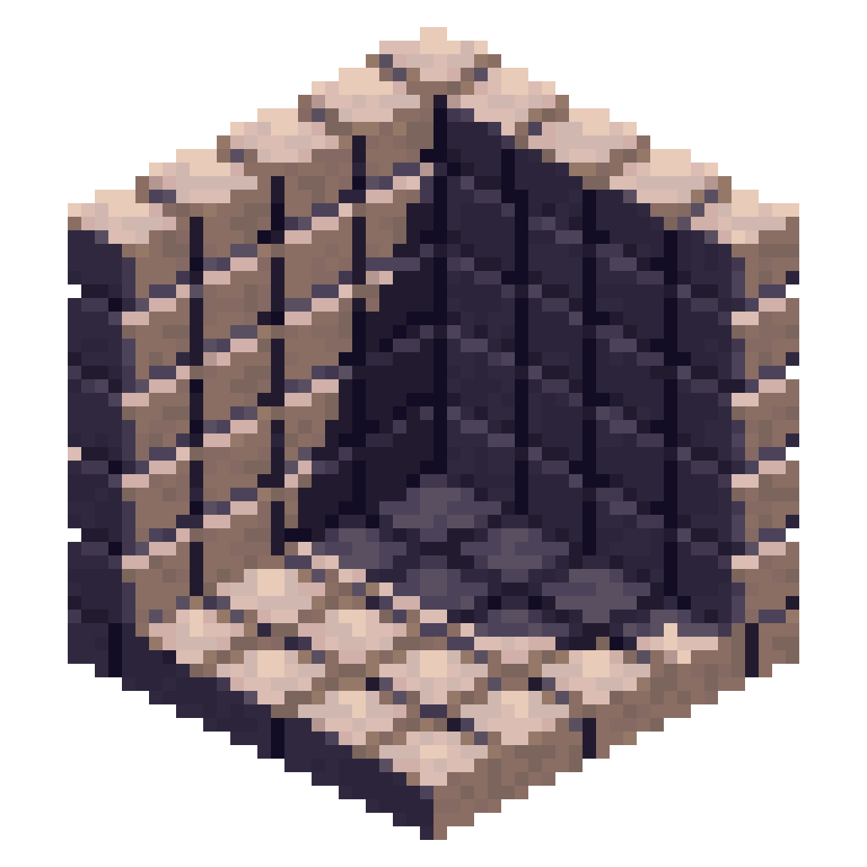 Isometric Wall Tile Set pixel art