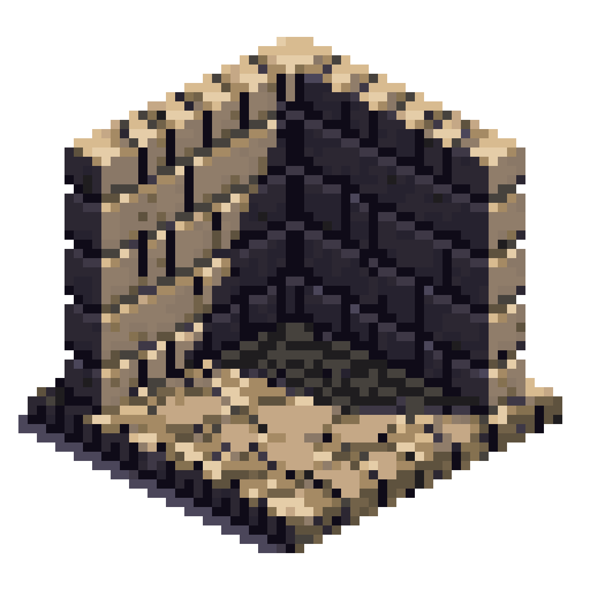 Isometric Wall Tile Set pixel art