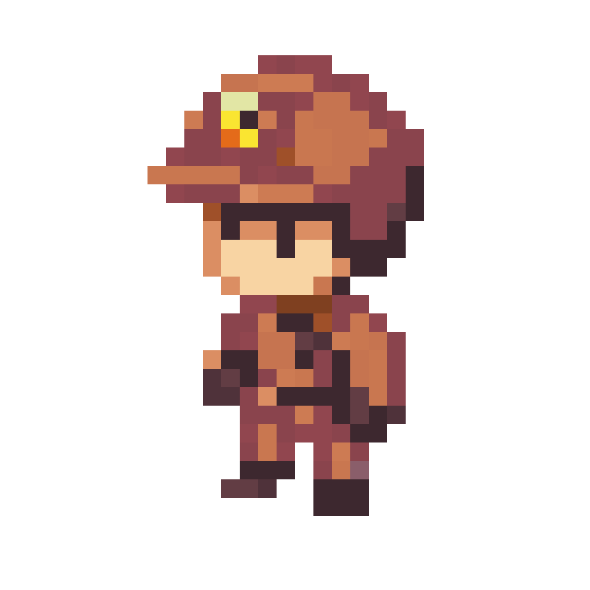 Single 2D pixel art asset pixel art