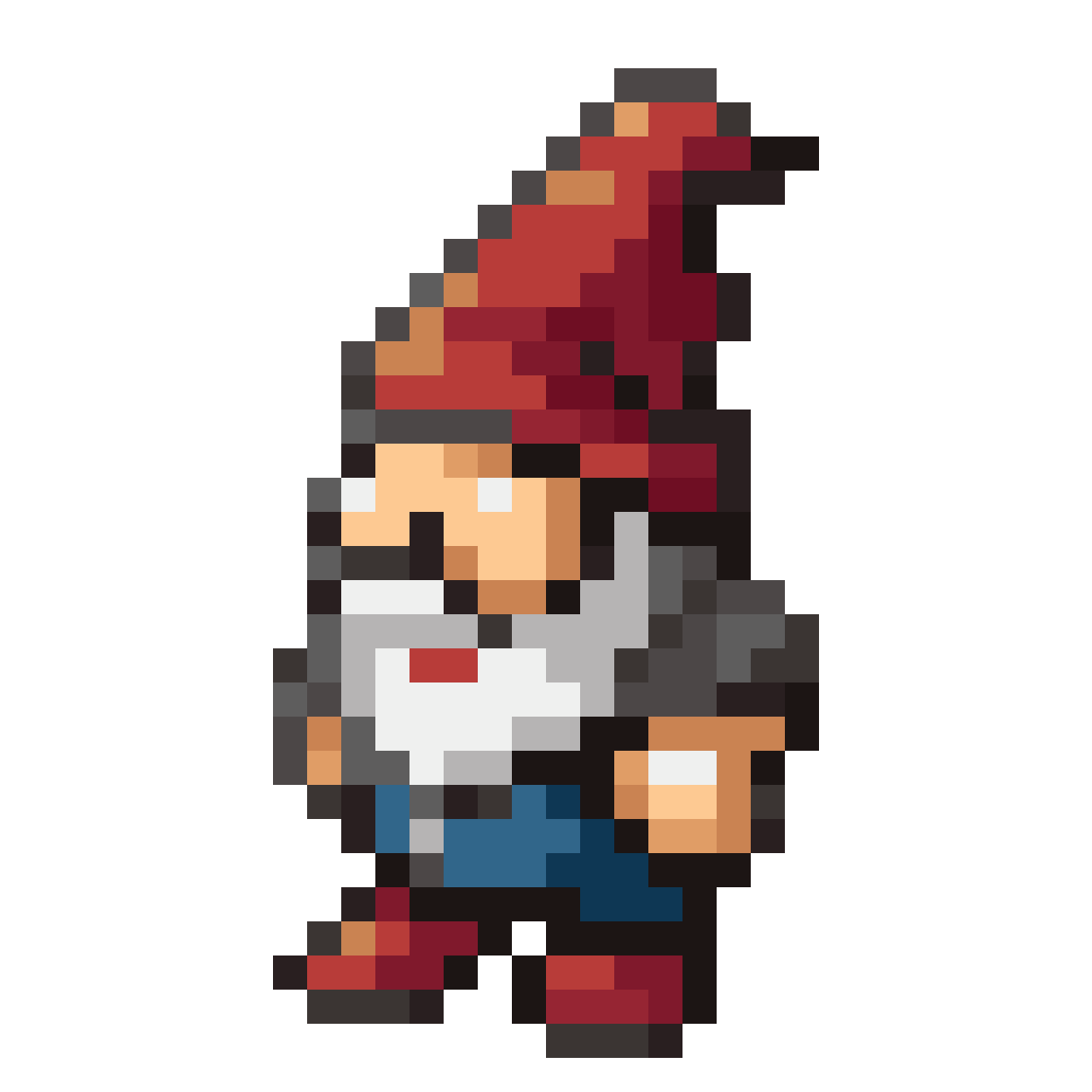 Java Gnome Character pixel art