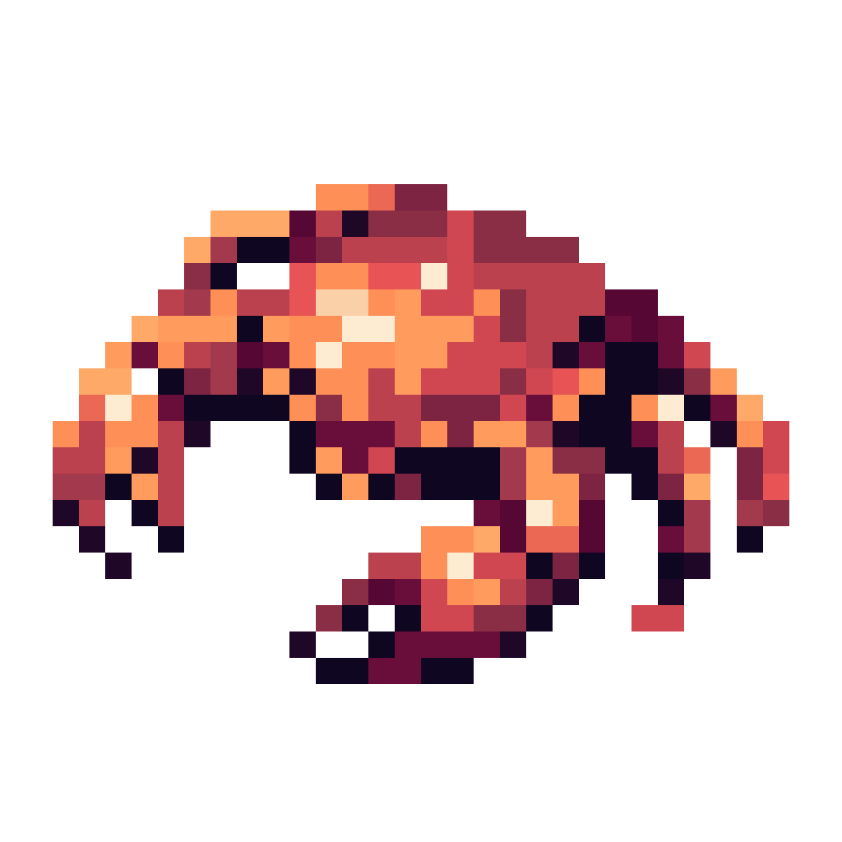 Spirit of a Crab pixel art