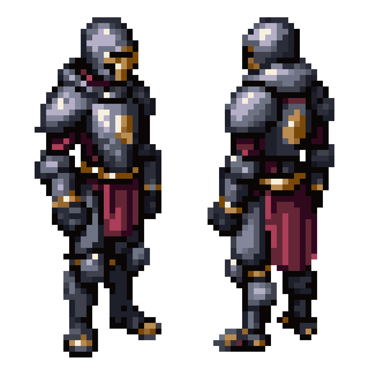 Caves Roguelike Zero Sievert Armors pixel art
