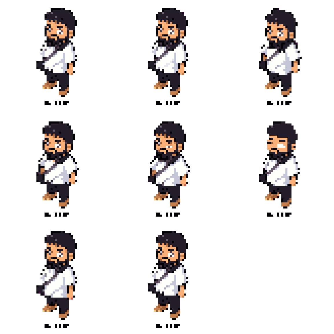 Friendly chibi avatar of Adarsh Idle pixel art