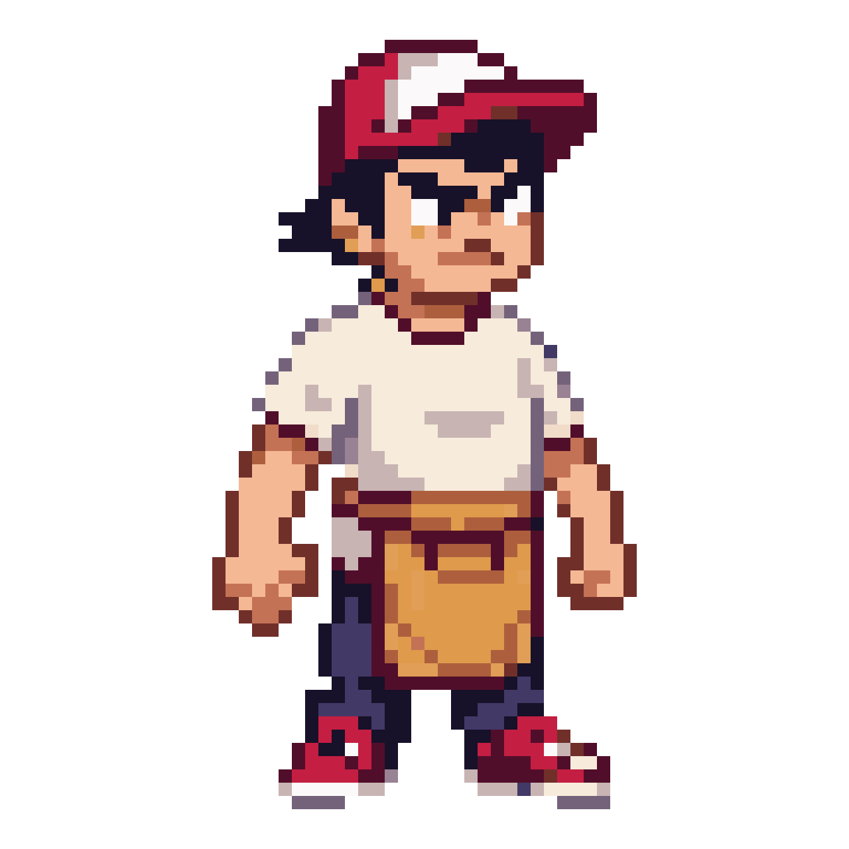 Indonesian Meatball Vendor Sprite pixel art
