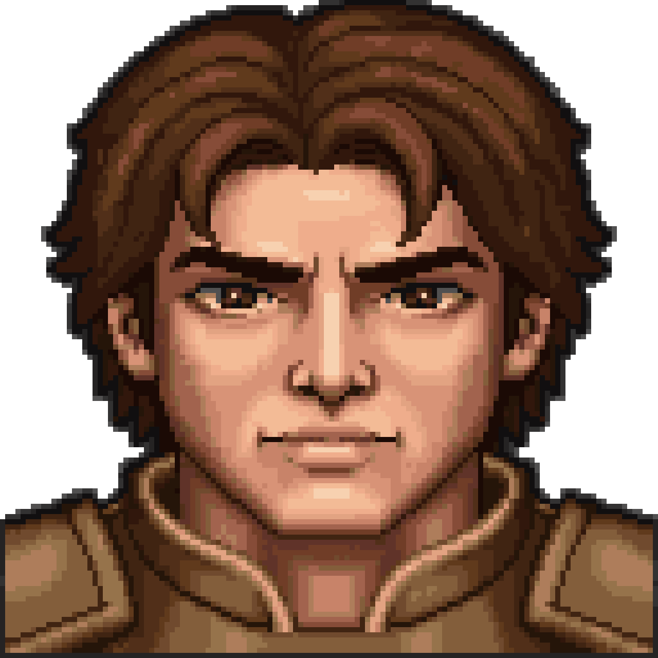 Full Body Pixel Art Soldier pixel art