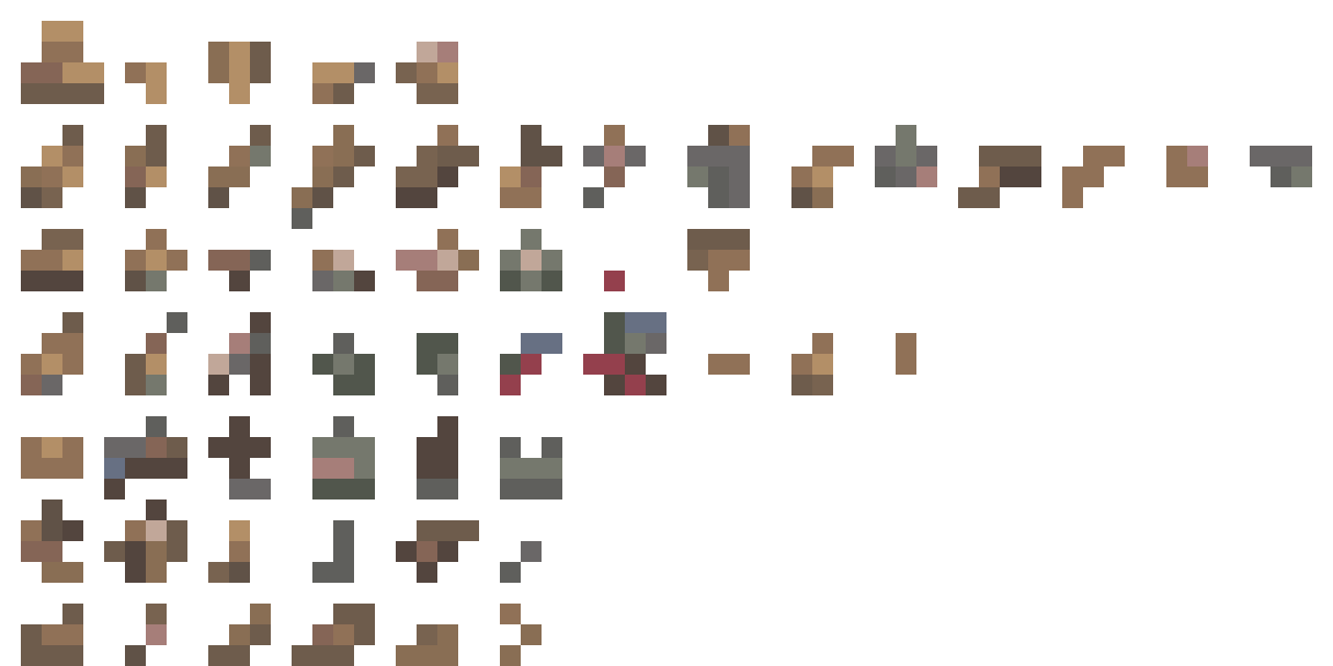 Orange Fox Pixel Art Asset pixel art