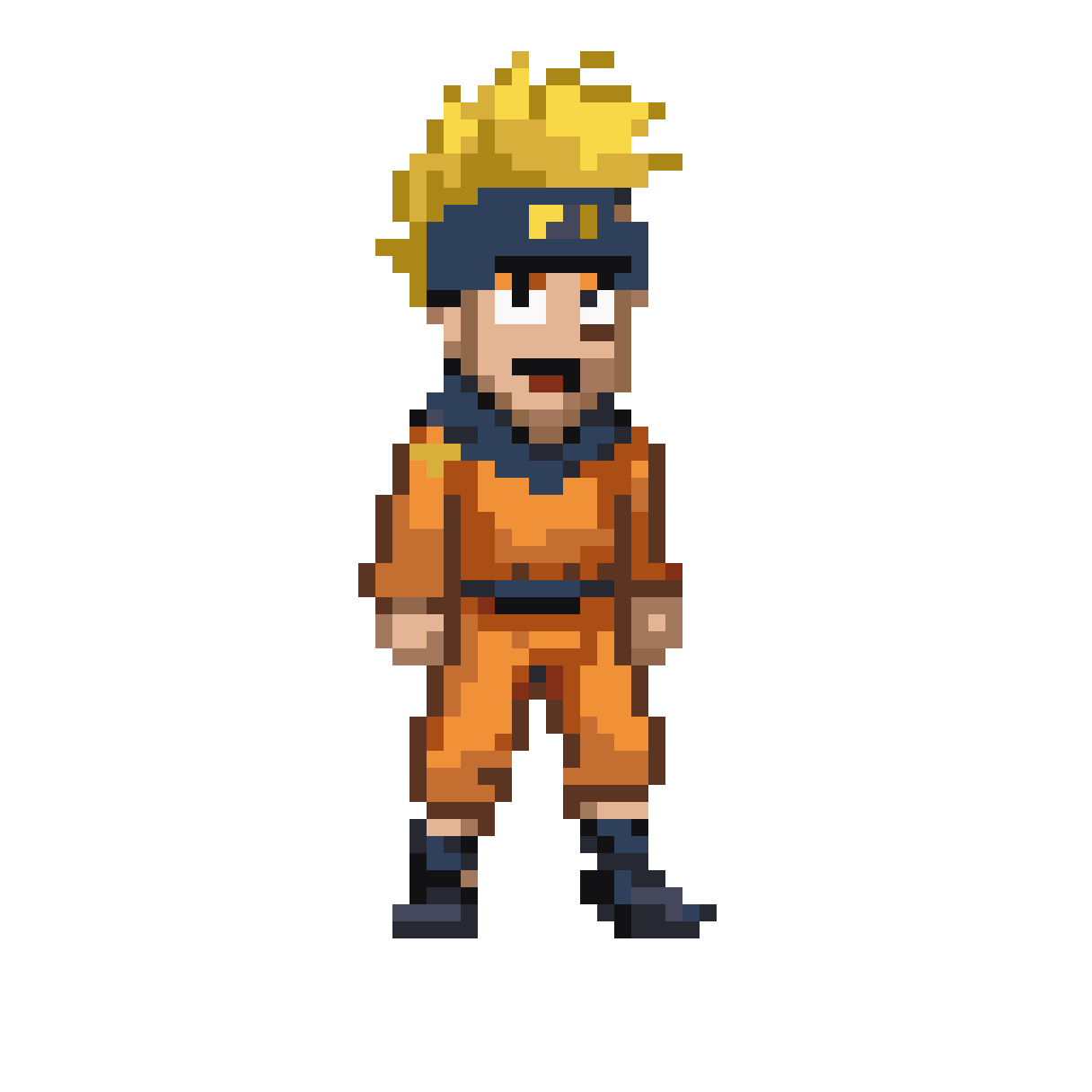 Volleyball Player Spike Animation pixel art