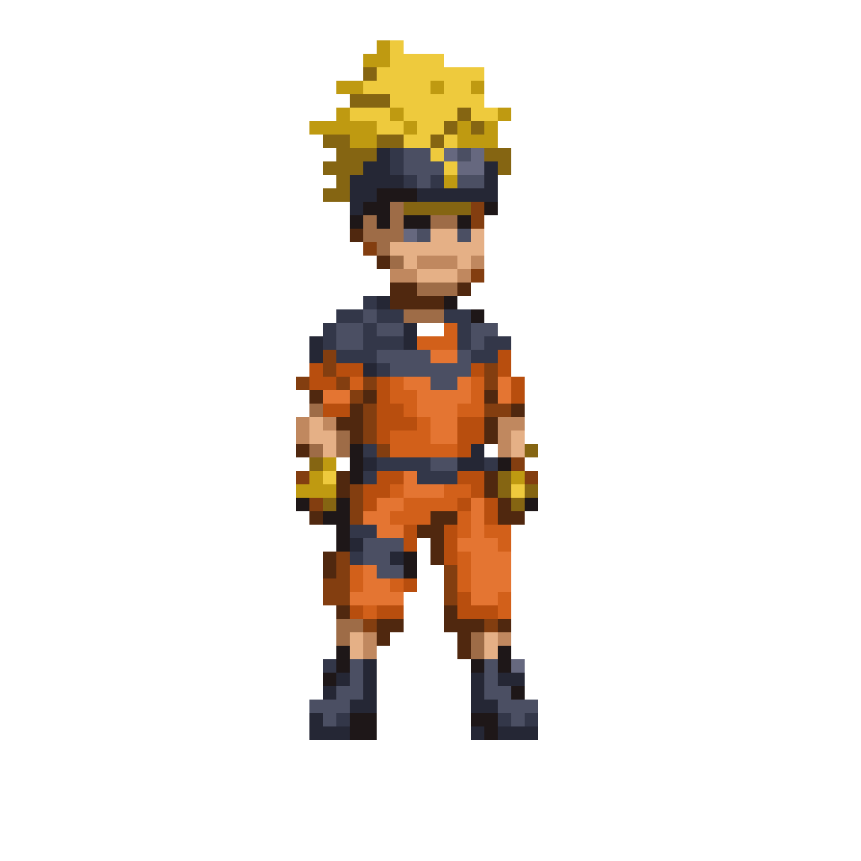 Volleyball Spike Animation Frames pixel art