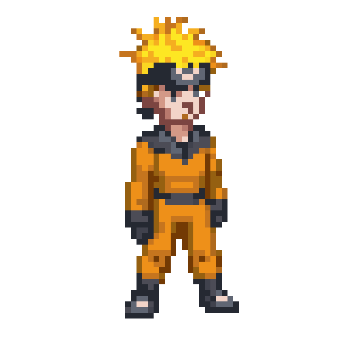 Volleyball Spike Animation Frames pixel art