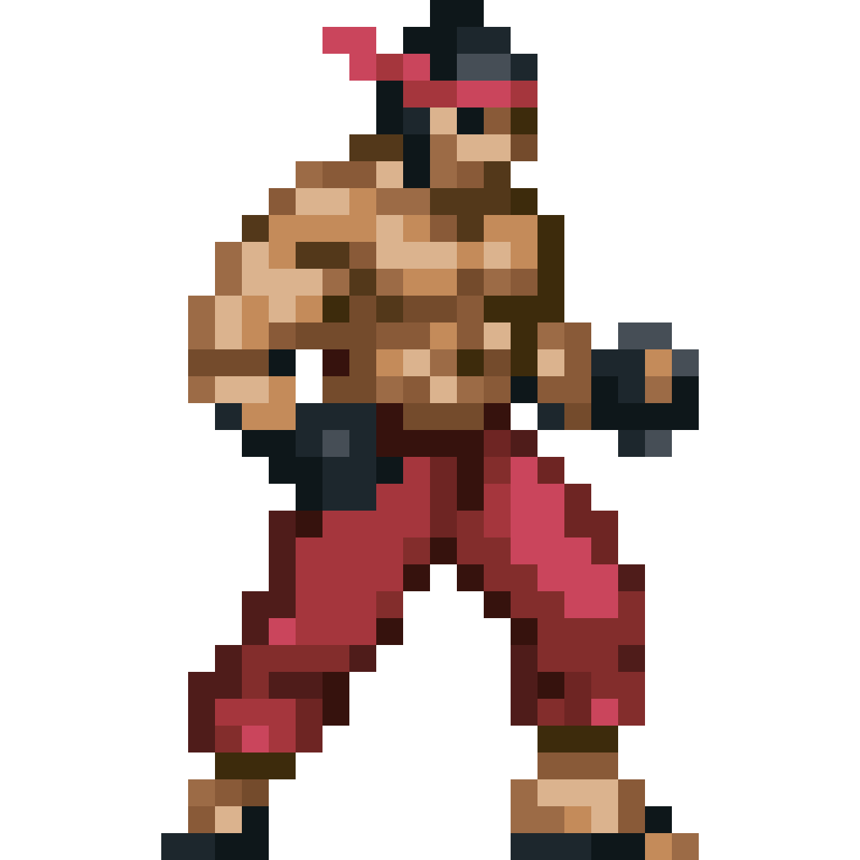 Pixel Art Bare-Knuckle Brawler pixel art
