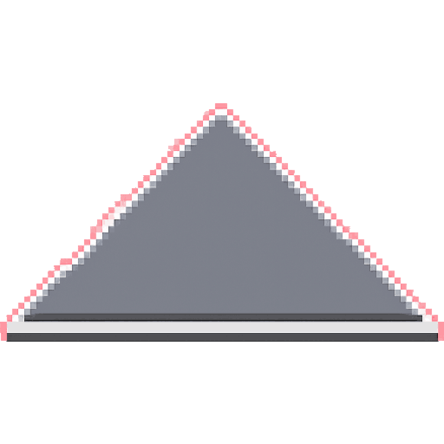 Minimalist Pixel Art Radial Menu Slice pixel art