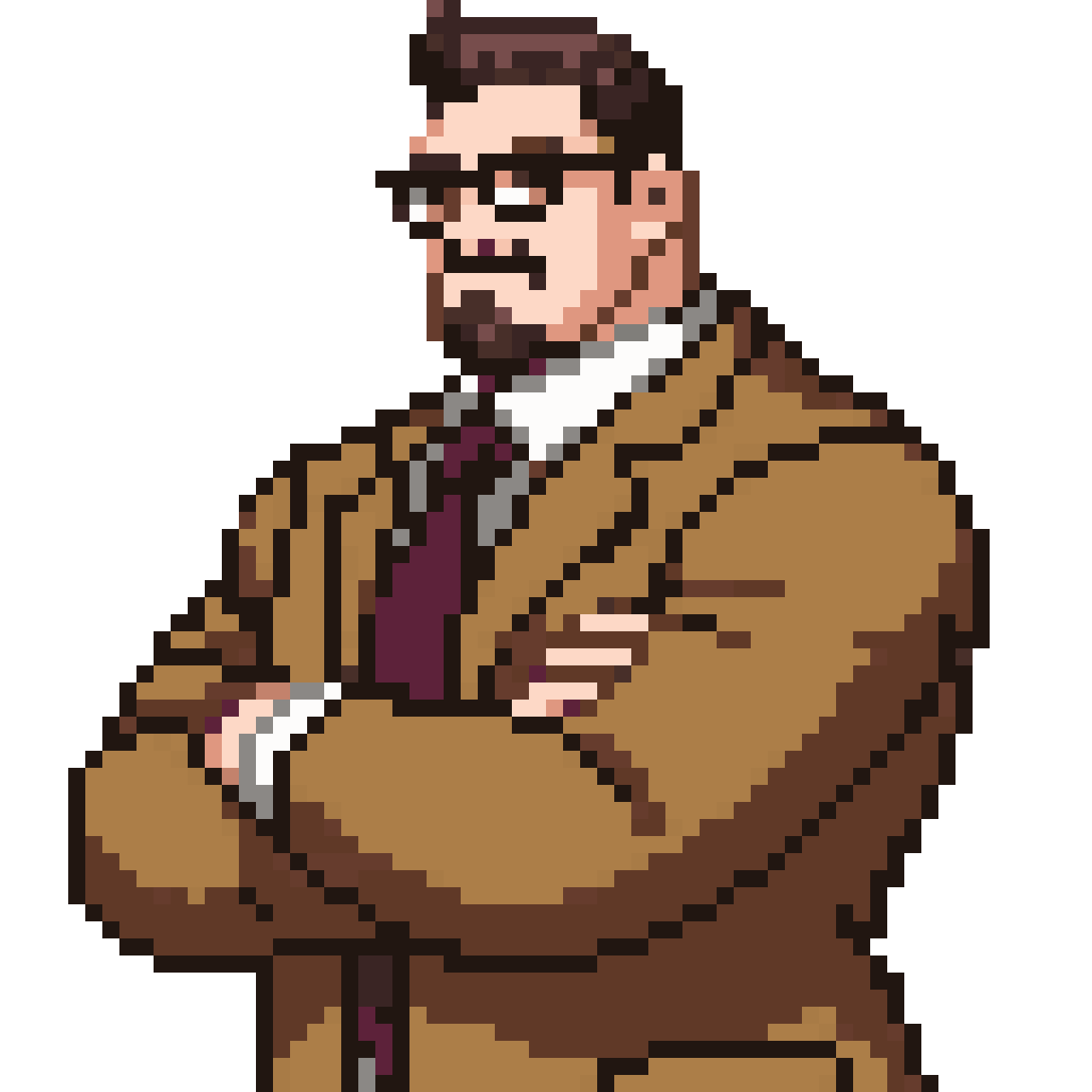 Toepfer the RPG Trainer Character pixel art