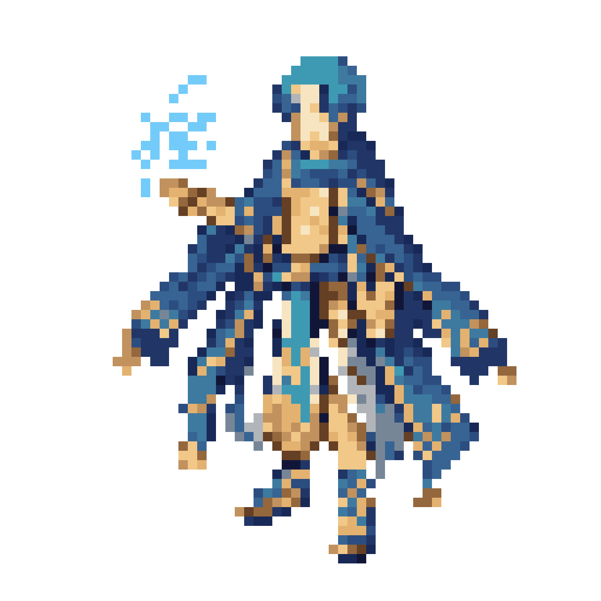 Final Fantasy Tactics Sprite pixel art