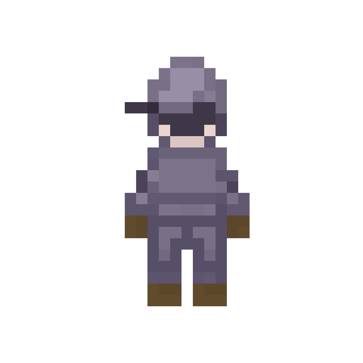 16x16 pixel art character pixel art