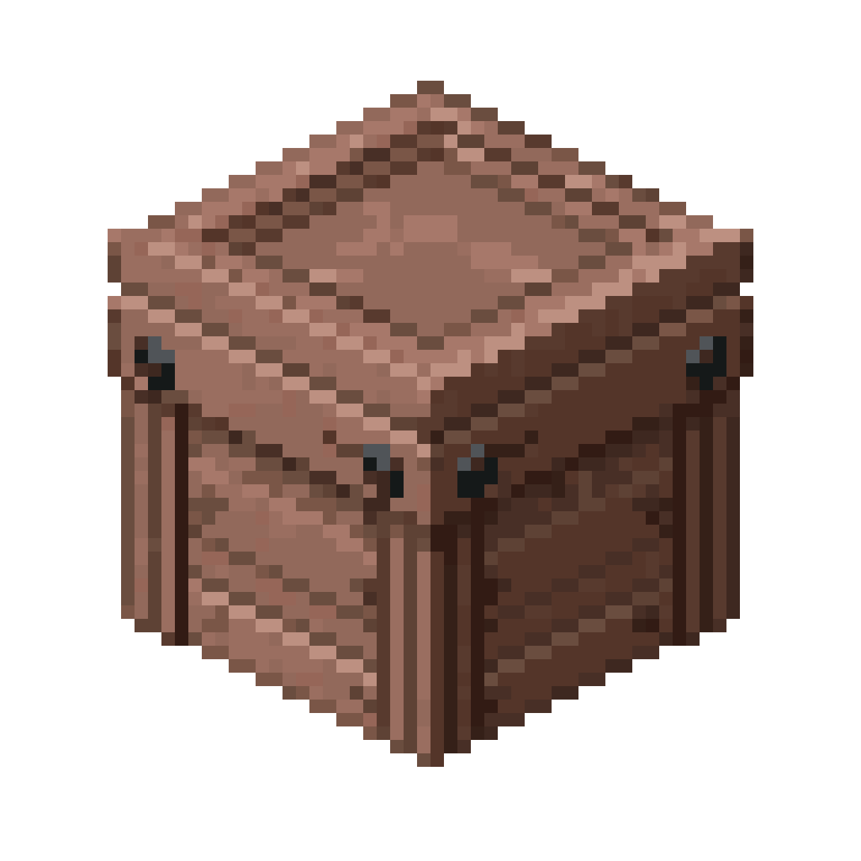 wooden box pixel art