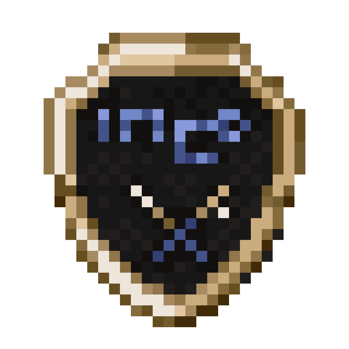 32x32 Pixel Art Shield Emblem pixel art