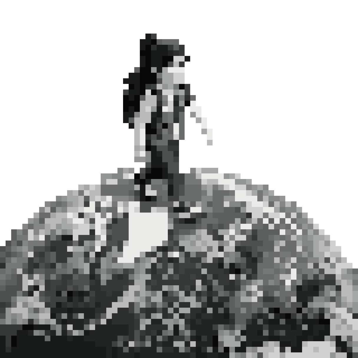 College Student Traveling Around Earth pixel art