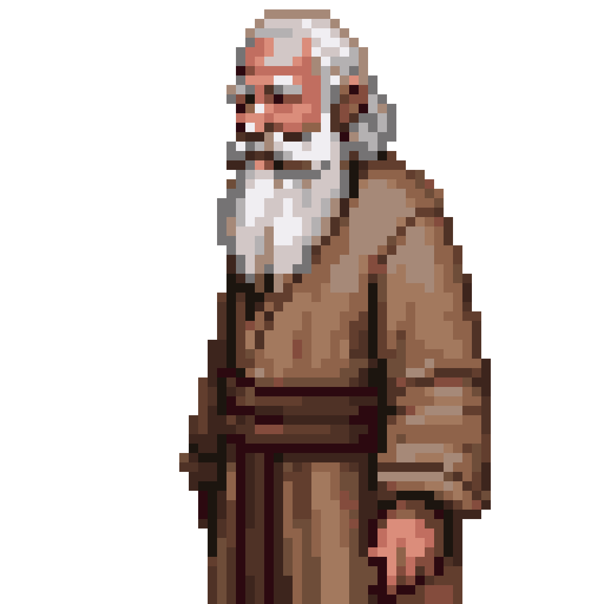 Elderly Village Shaman pixel art