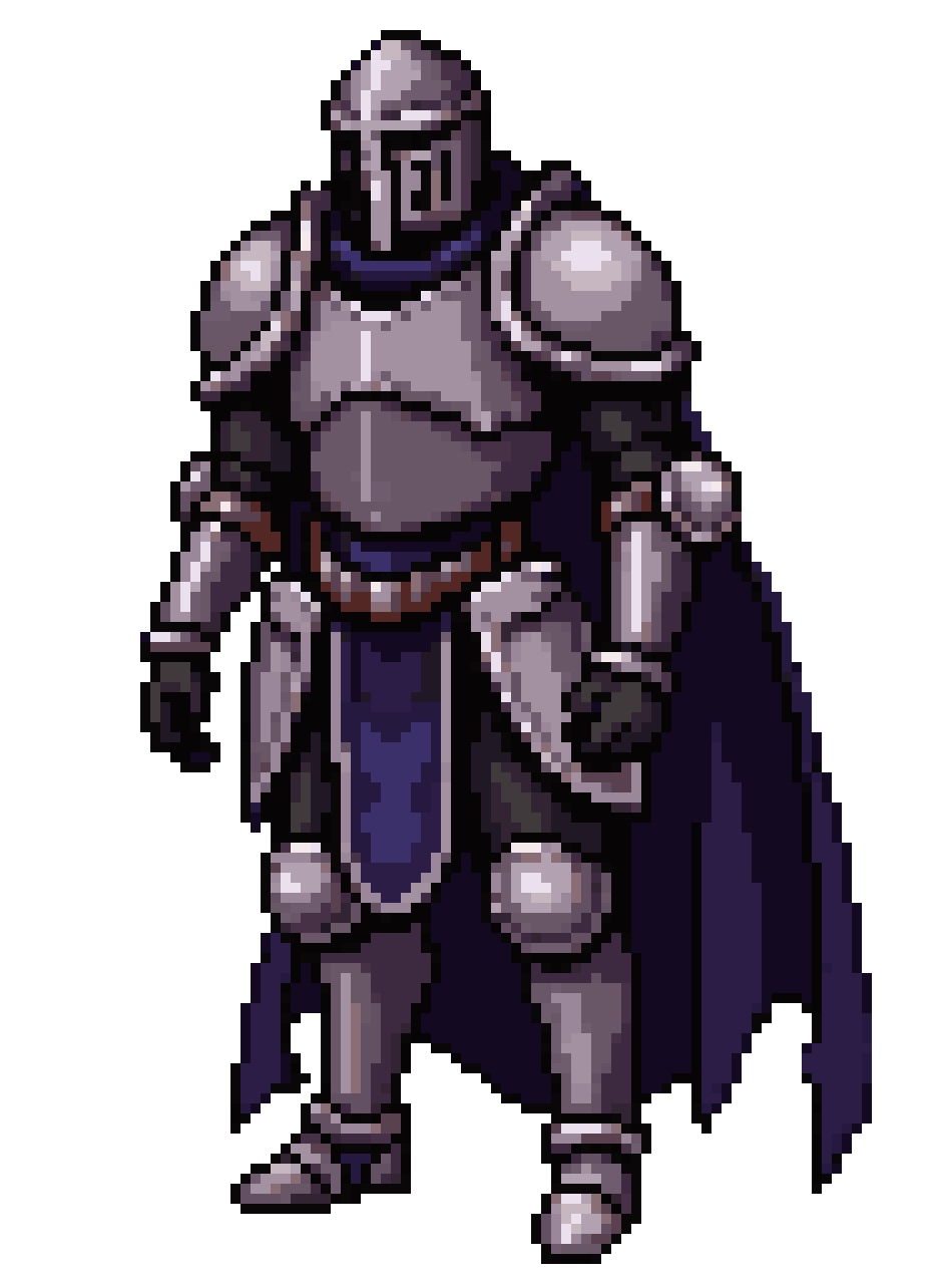 Knight pixel art