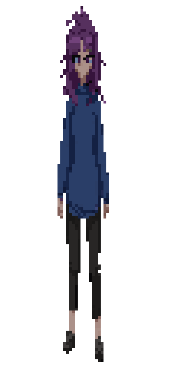 can you make a girl pixel art