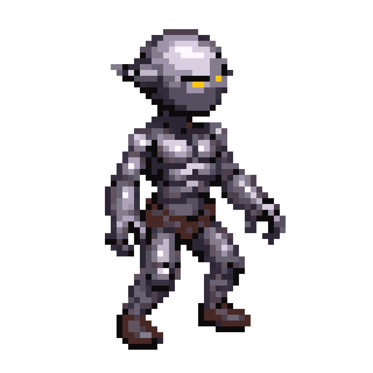 Cursed Living Battle Doll pixel art