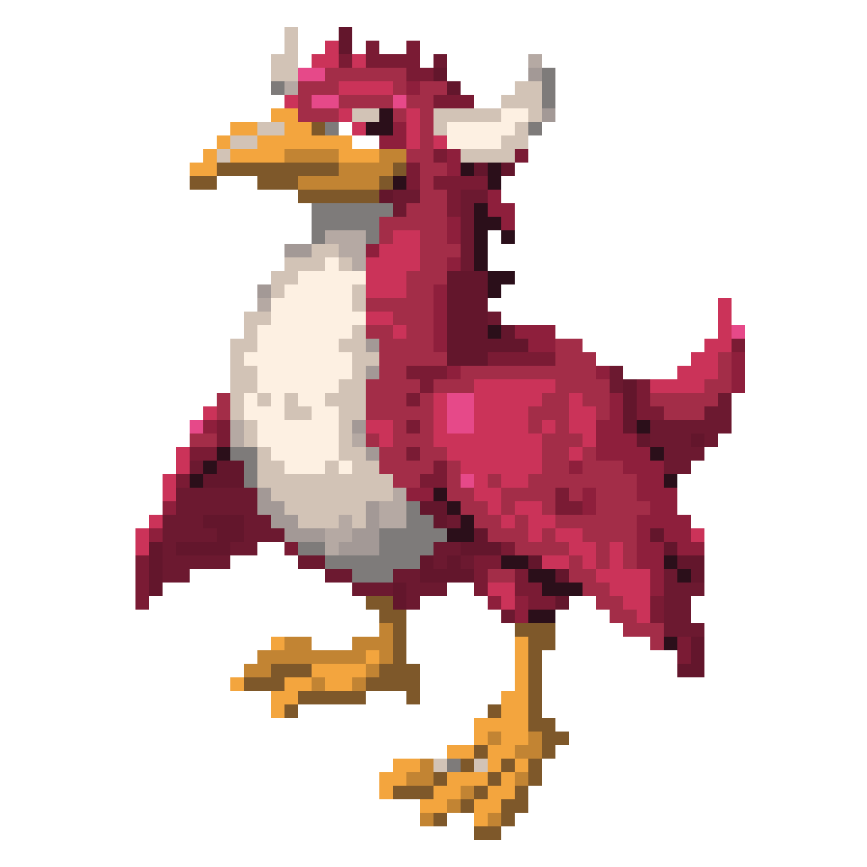 Murguista from Uruguayan Murga pixel art
