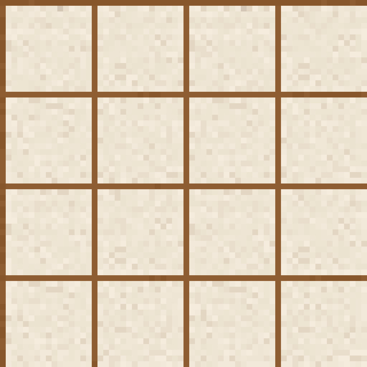 Japanese Shoji Rice Paper Tile pixel art