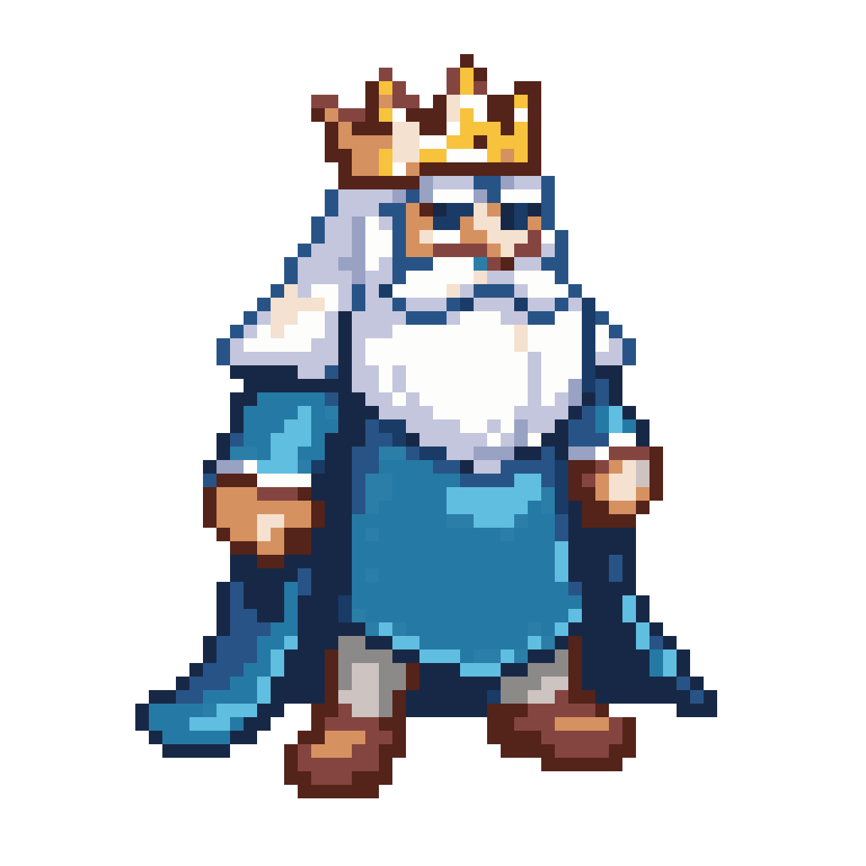 8-bit retro pixel art Ice pixel art