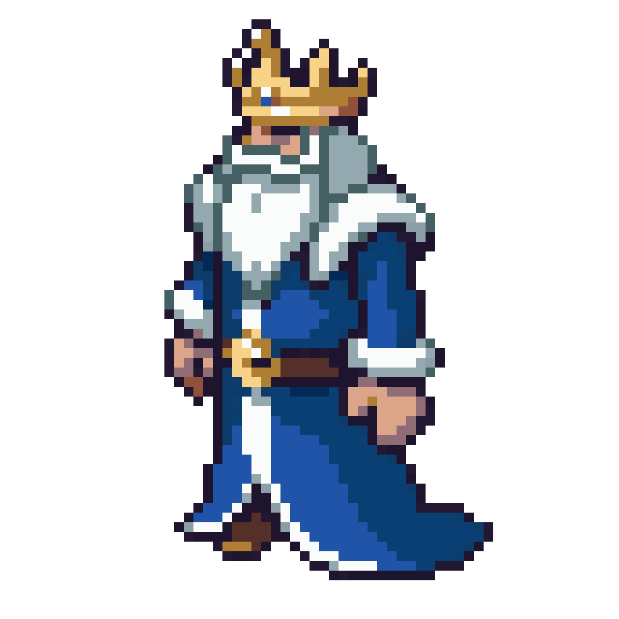 8-bit retro pixel art Ice pixel art