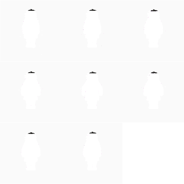 idle pose, slight breathing motion, pixel art