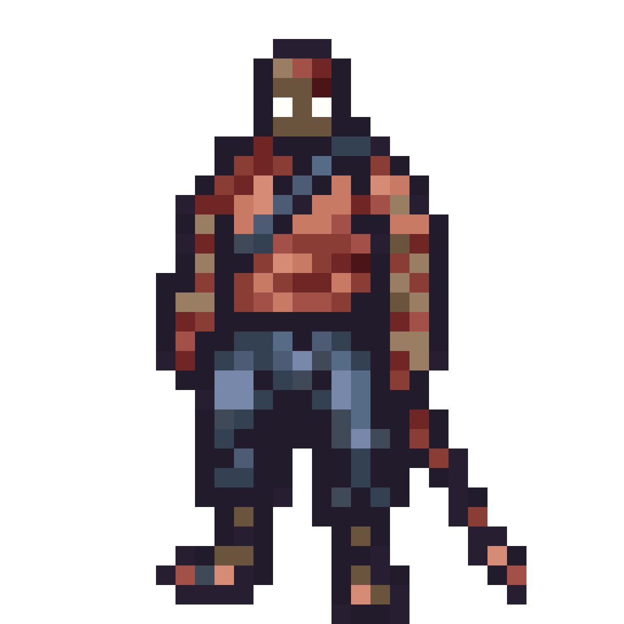 Mestre Pescador NPC for Fishing pixel art