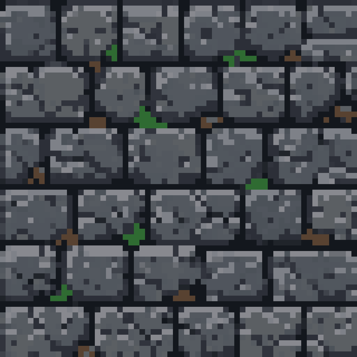 pixel dungeon wall block pixel art