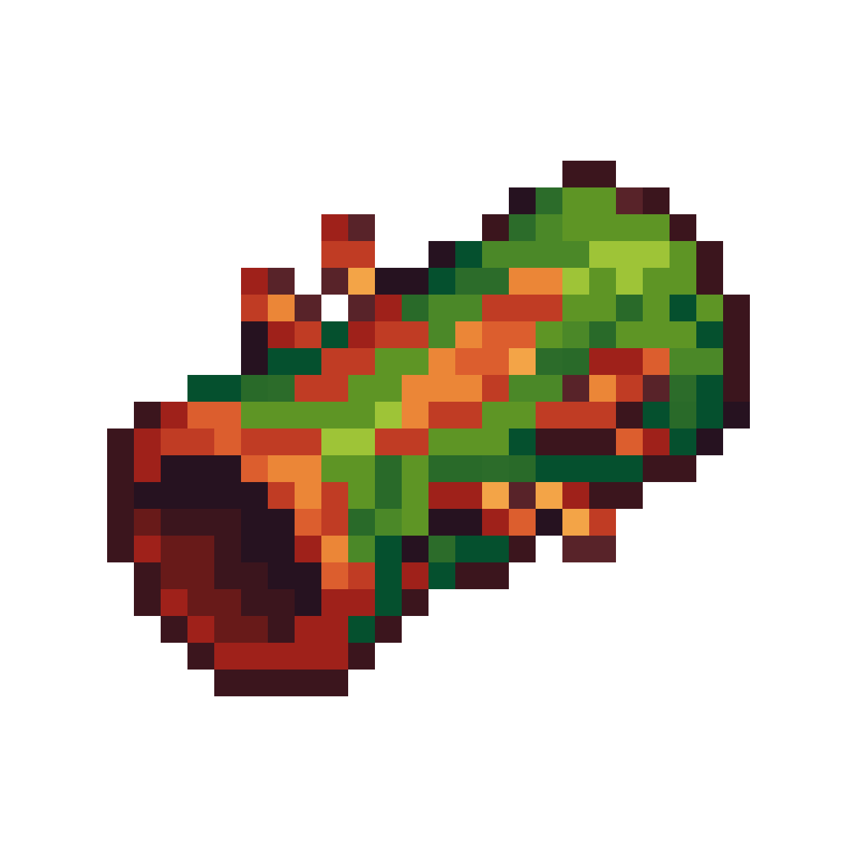 Elder Tree Log Sprite pixel art