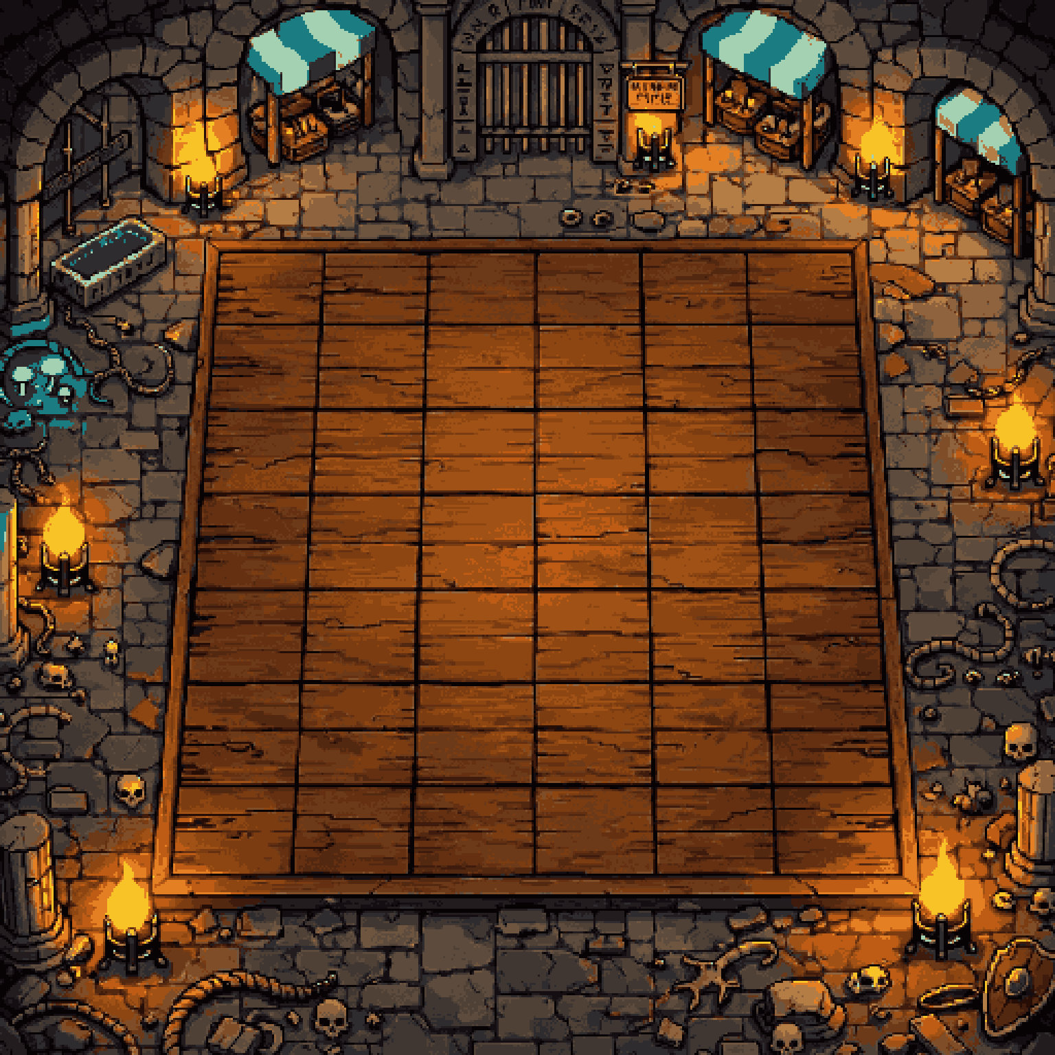 board background design pixel art