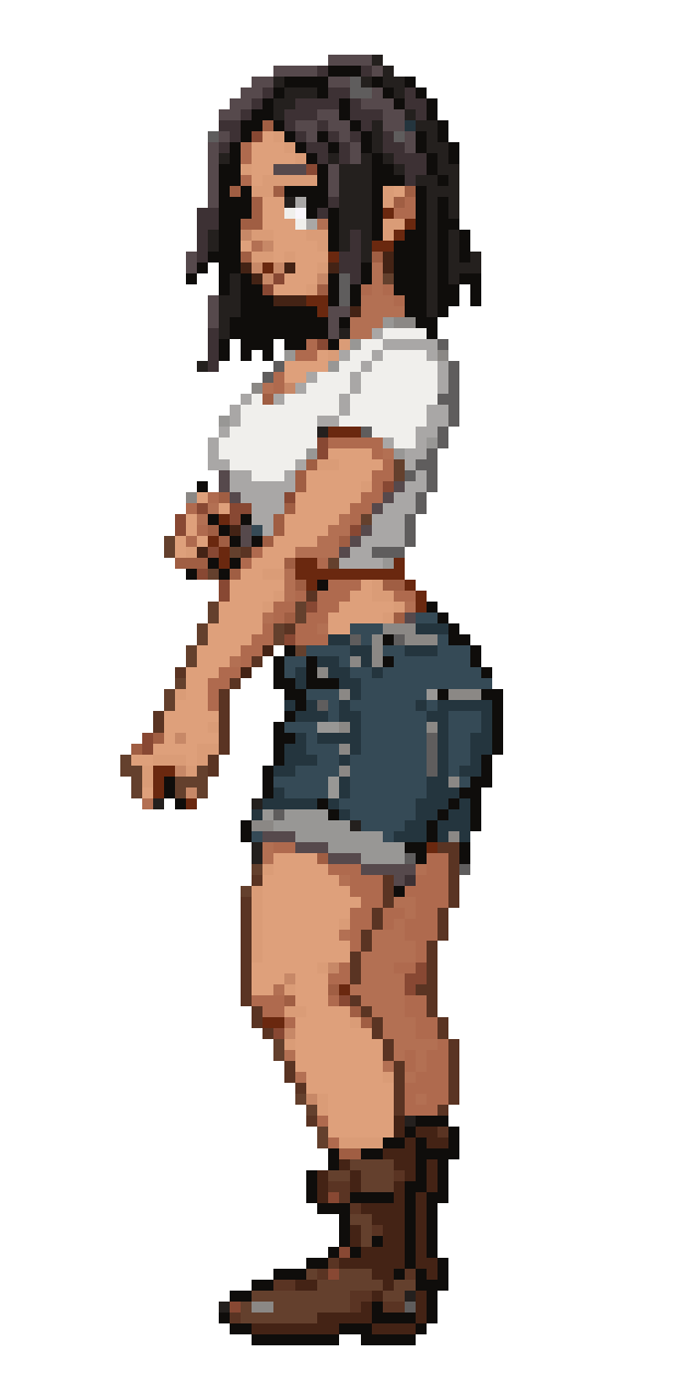 the word should be unsheathed pixel art
