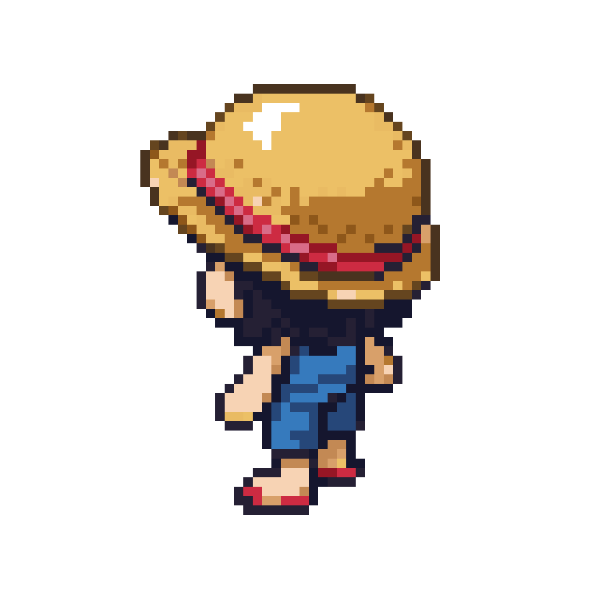 One Piece Gomu Gomu no Mi Sprite pixel art