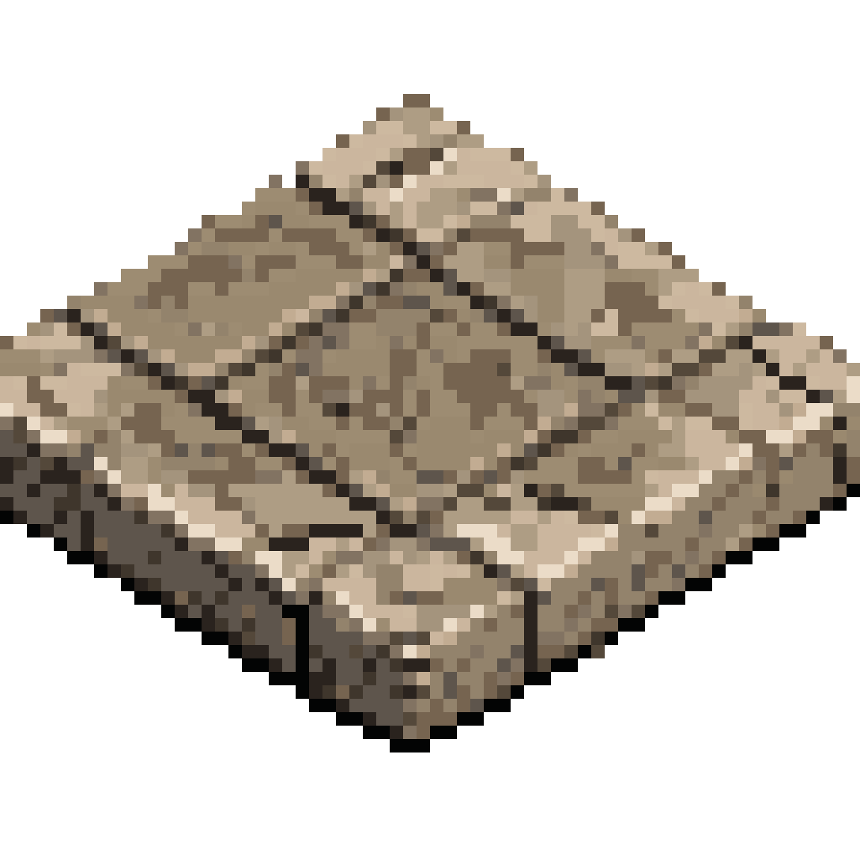 weathered tan sandstone floor tile pixel art