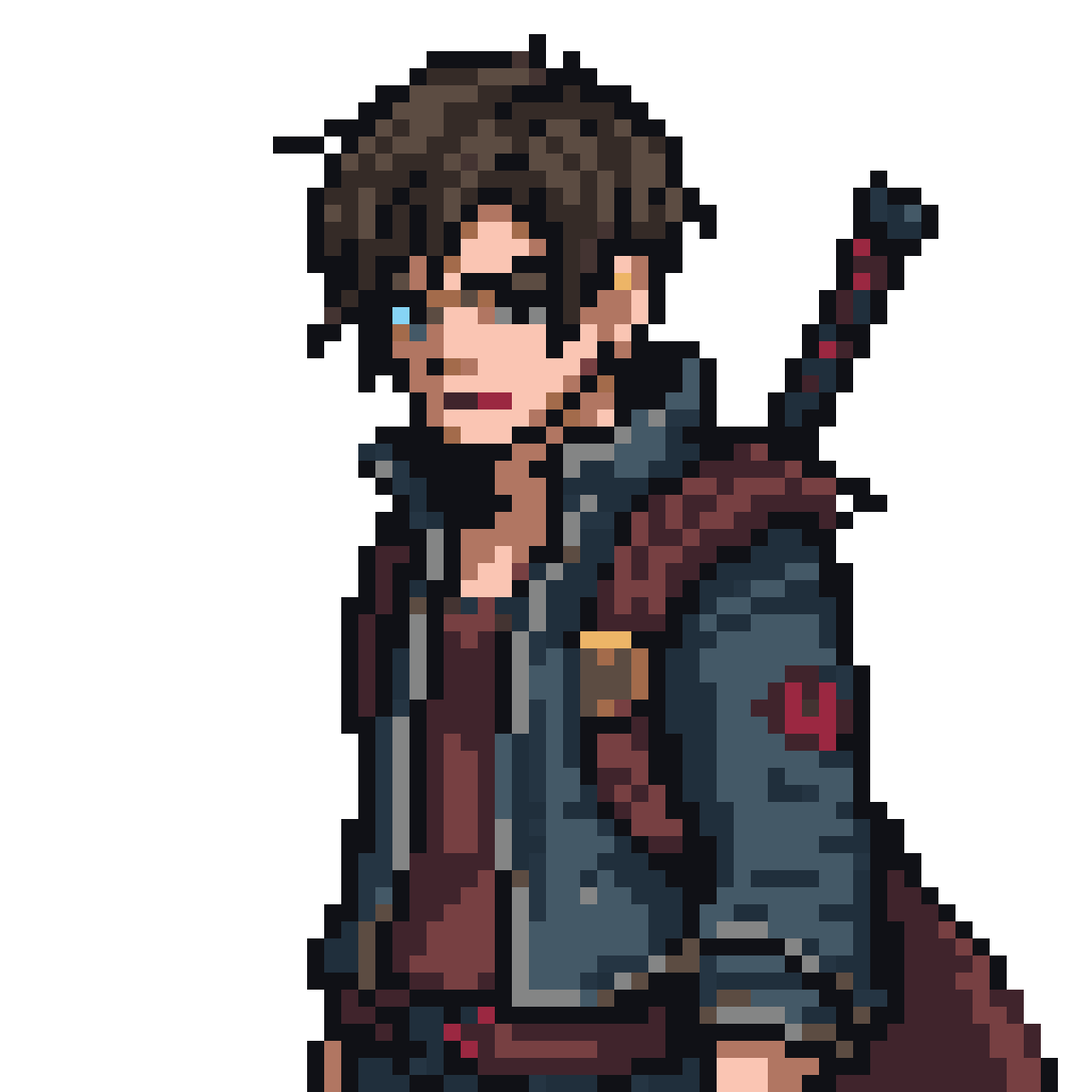Ryn Voss, Wasteland Survivor pixel art