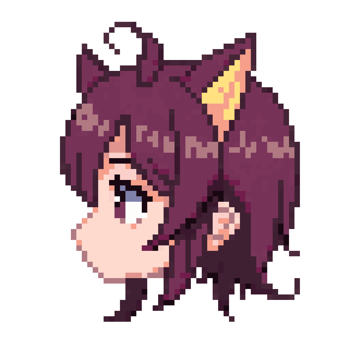 Scottish Fold Silver Shaded pixel art