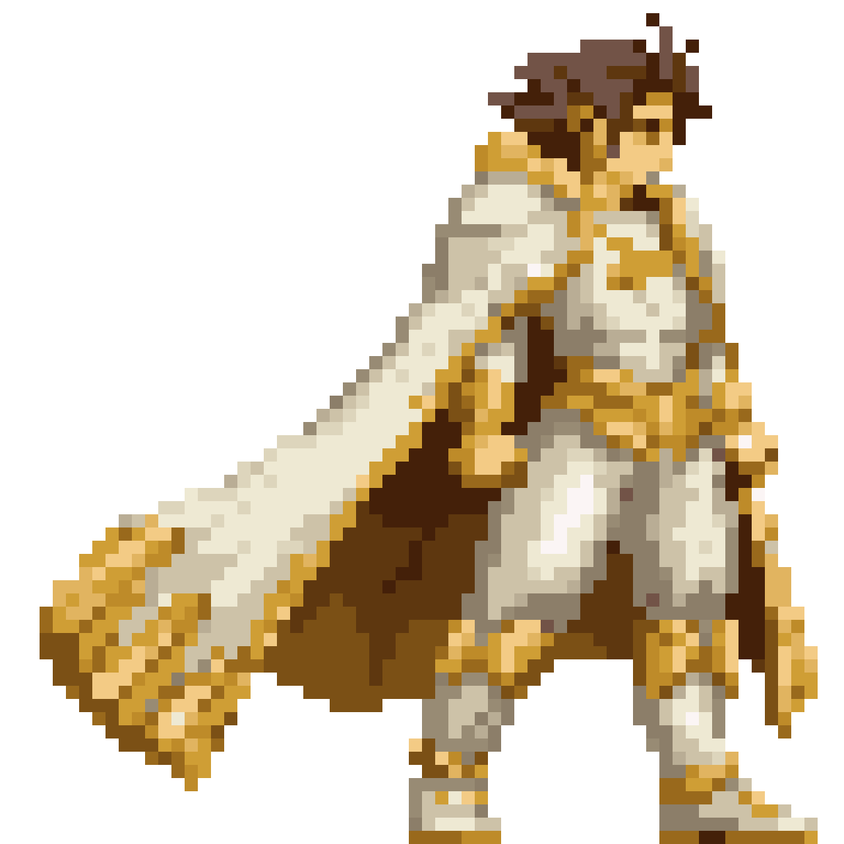 Jumping Character pixel art