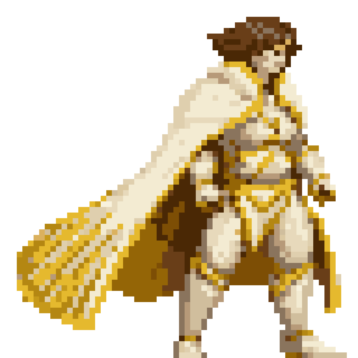 Jumping Character pixel art