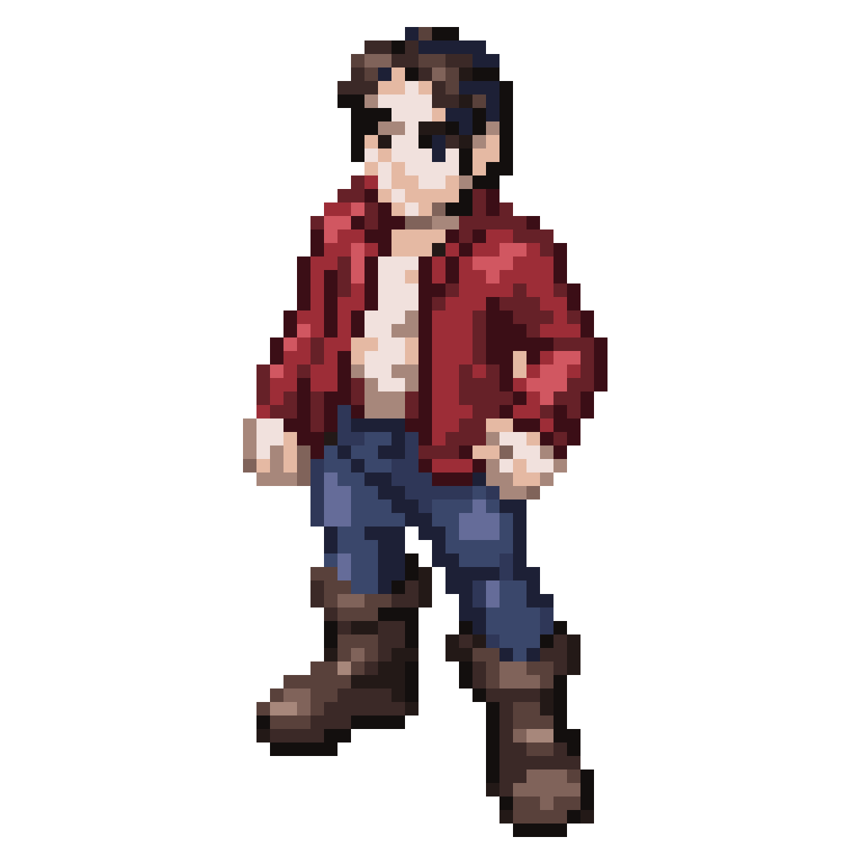 Leon Kennedy Pixel Art pixel art