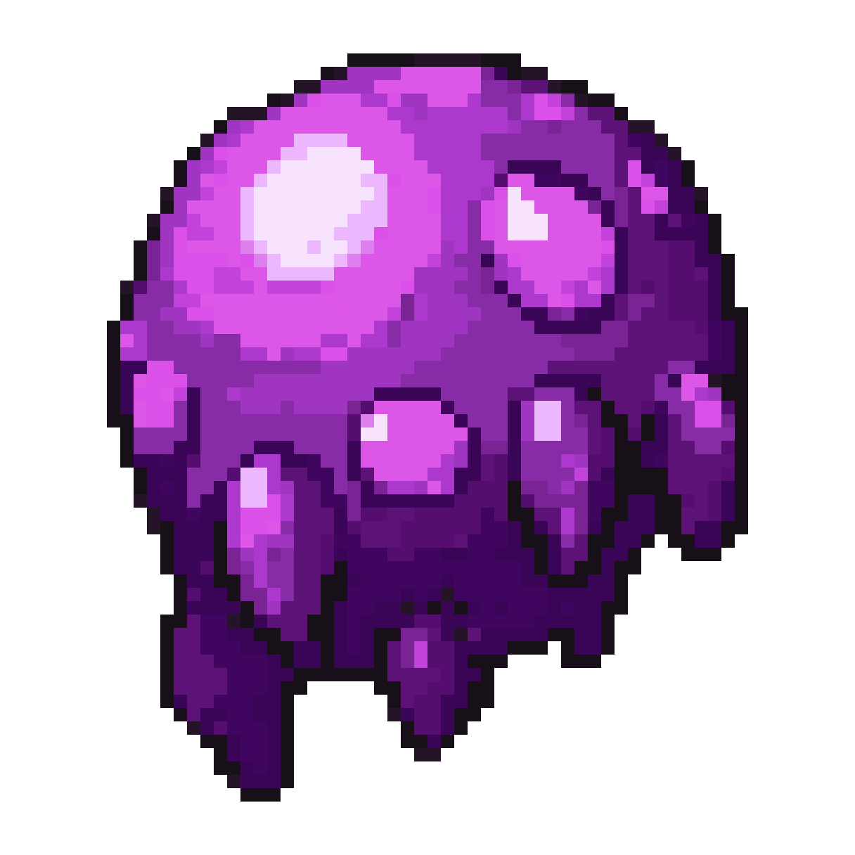 Symbol of Particle Effect for Corrupted Frozen Unit pixel art