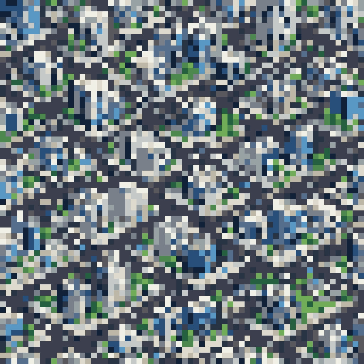 city tiles with modern buildings pixel art